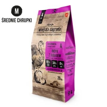 WIEJSKA ZAGRODA Indyk z jabłkiem M 20kg