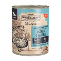 WIEJSKA ZAGRODA Leśne smaki Pstrąg z kaczką 800g