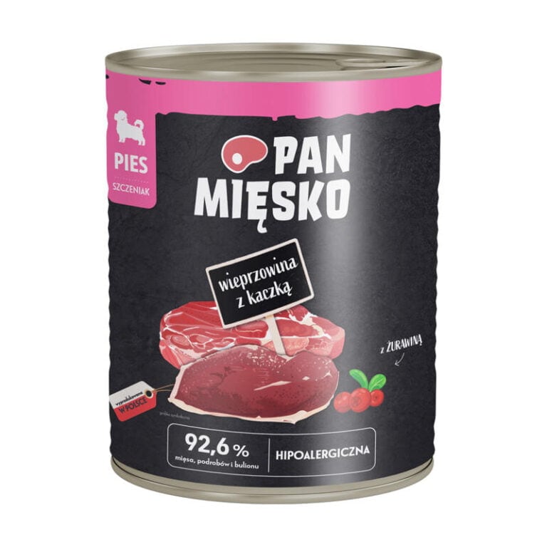 PAN MIĘSKO Wieprzowina z kaczką 800g