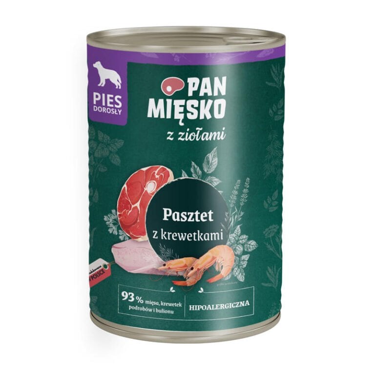 PAN MIĘSKO z Ziołami Pasztet z krewetkami 400g