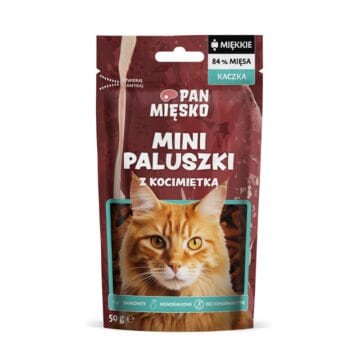 PAN MIĘSKO Mini paluszki Kaczka z kocimiętką