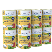 BALTICA Karma mokra wieprzowina z jabłkiem 12x400g