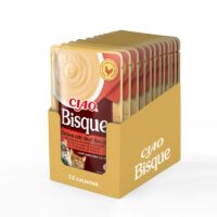 INABA CAT Ciao Bisque kurczak z wołowiną 12x40g