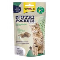 GIMCAT Nutri Pockets przysmaki z kocimiętką i owadami 60g