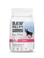 RAW PALEO Ultra Pork Mini Adult 2kg z wieprzowiną dla psów dorosłych ras małych