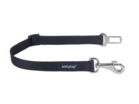 Amiplay Smycz Asekuracyjna z wpinką bezpieczeństwa Basic M Czarny