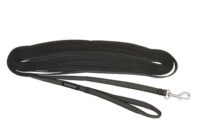 Amiplay Smycz treningowa Rubber L-XL Czarny