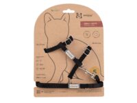 Amiplay Szelki + smycz dla Kota Samba S Czarny