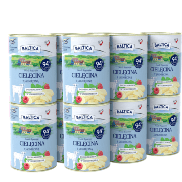 BALTICA Cielęcina z jagnięciną 12x400g