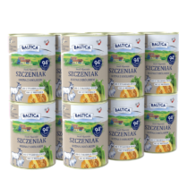 BALTICA Kozina z królikiem 12x400g