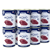 BALTICA Mono Dziczyzna z prebiotykami 12x400g