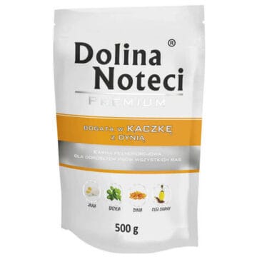 DOLINA NOTECI Saszetka Premium Kaczka z dynią 500g