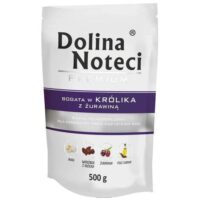 DOLINA NOTECI Saszetka Premium Królik z żurawiną 500g