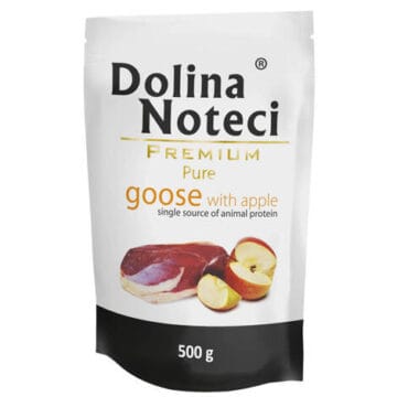 DOLINA NOTECI Saszetka Premium Pure Gęś z jabłkiem 500g