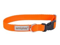 Amiplay Obroża regulowana Samba S Pomarańczowy