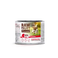 RAW PALEO Beef&Rabbit Puppy 200g mokra karma szczeniąt duoproteina wołowina z królikiem