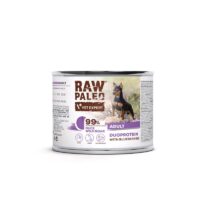 RAW PALEO Duck&Boar Adult 200g mokra karma dla psów dorosłych duoproteina kaczka z dzikiem