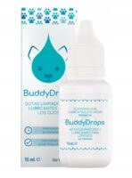 Biowet Buddy drops krople 15ml oczyszczające nawilżające rople do oczu dla psa i kota
