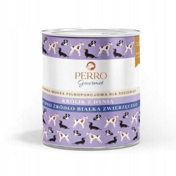 PERRO Królik z dynią szczeniak 800g