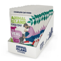 Animal Island Everyday szarpane fileciki z cielęciny w galarecie z rosołu 12x85g