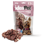 ideaPet O! Kostka z jagnięciną i rybą 70g