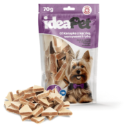 ideaPet O! Kanapka z kaczką, warzywami i rybą 70g